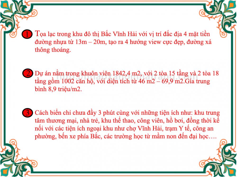 Căn hộ giá rẻ tại TP.Nha Trang - trả góp hàng tháng 2837515