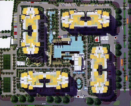 Hạ tầng, quy hoạch của Khu căn hộ cao cấp New Saigon (Hoàng Anh 3) | ảnh 1