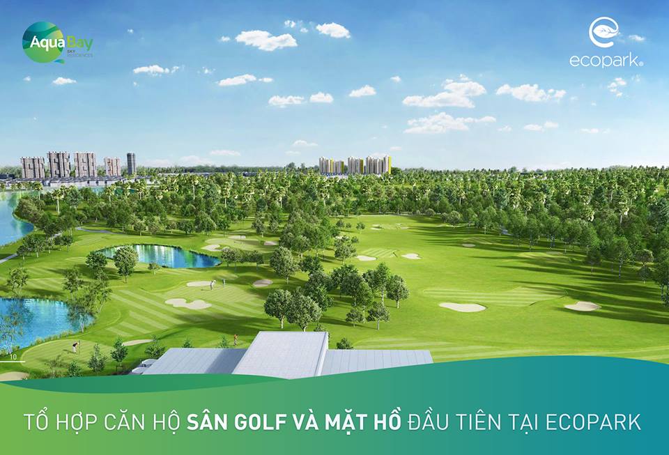 Ecopark mở bán Sky 3 chung cư cao cấp Aquabay chỉ 822tr, tiện ích đẳng cấp 5* view sân golf mặt hồ